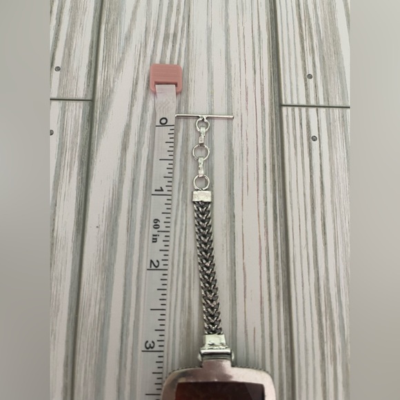 Agate gem handmade bracelet, Toggle clasp - Picture 13 of 14